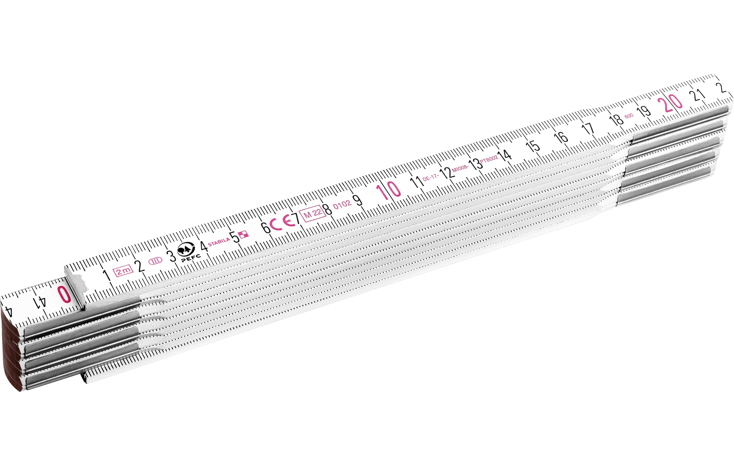 Stabila Houten Vouwmeter - Serie 600 - Bedrukt