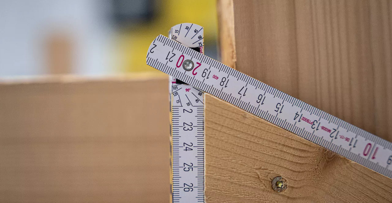 Stabila Houten Vouwmeter - Serie 400 - Bedrukt
