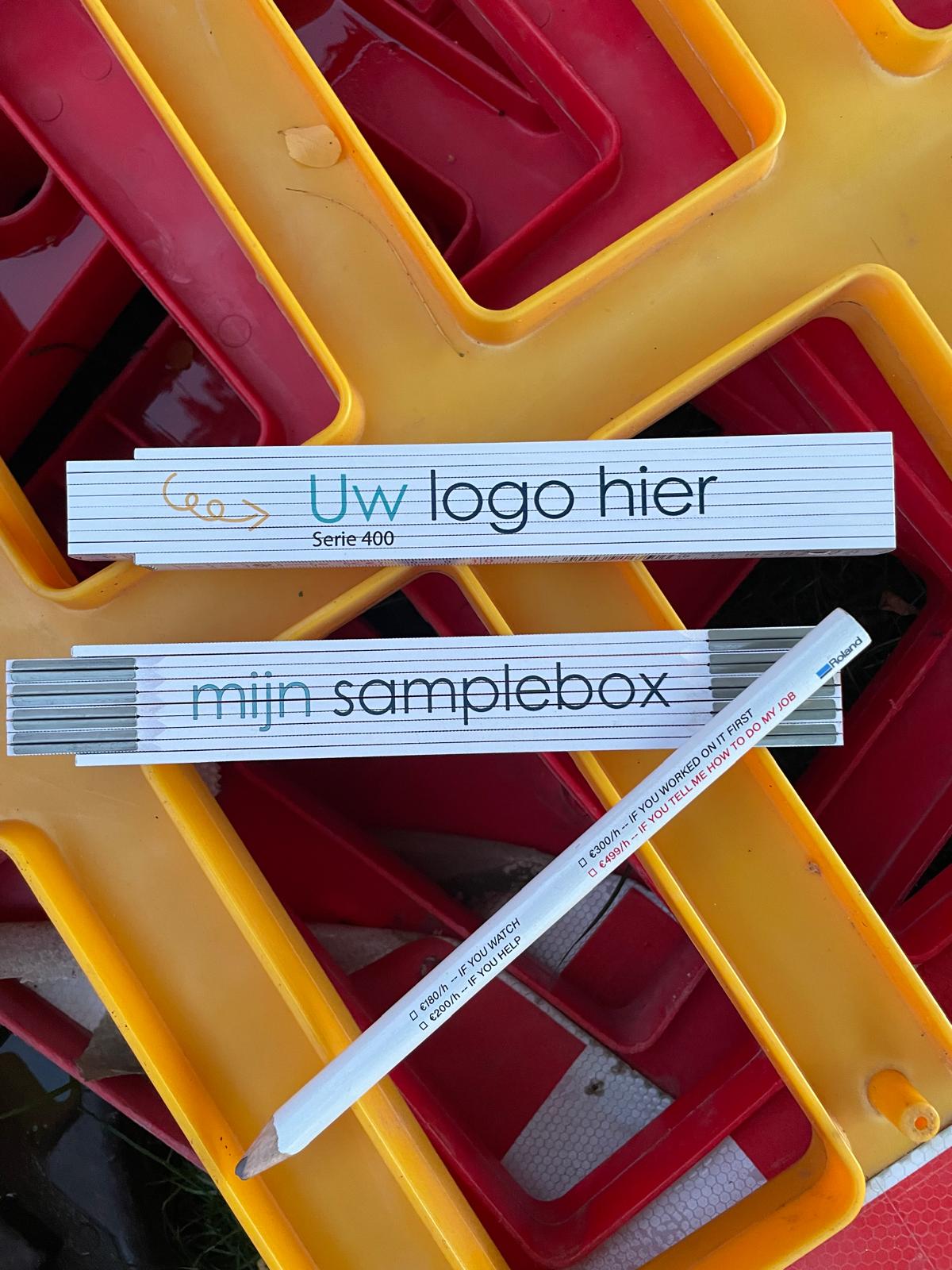 STABILA vouwmeter testpakket met eigen logo – Serie 400 &amp; 600