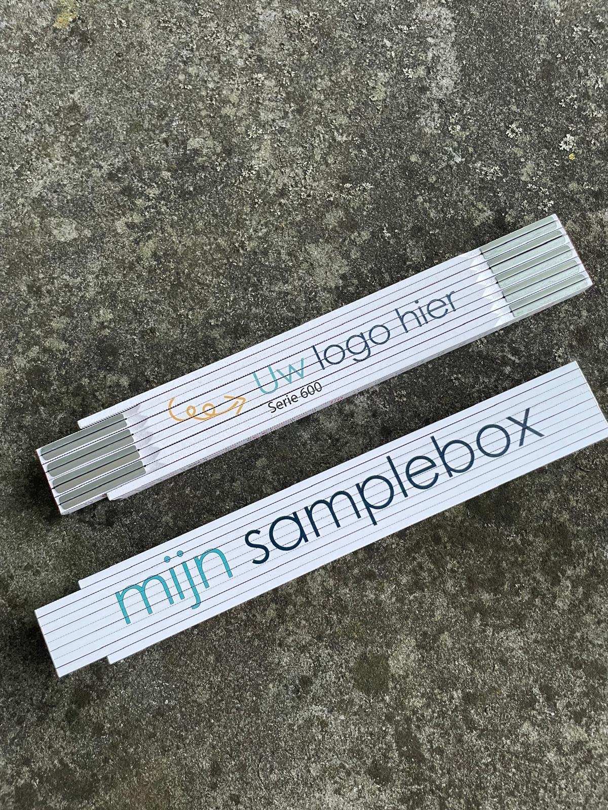 STABILA vouwmeter testpakket met eigen logo – Serie 400 &amp; 600