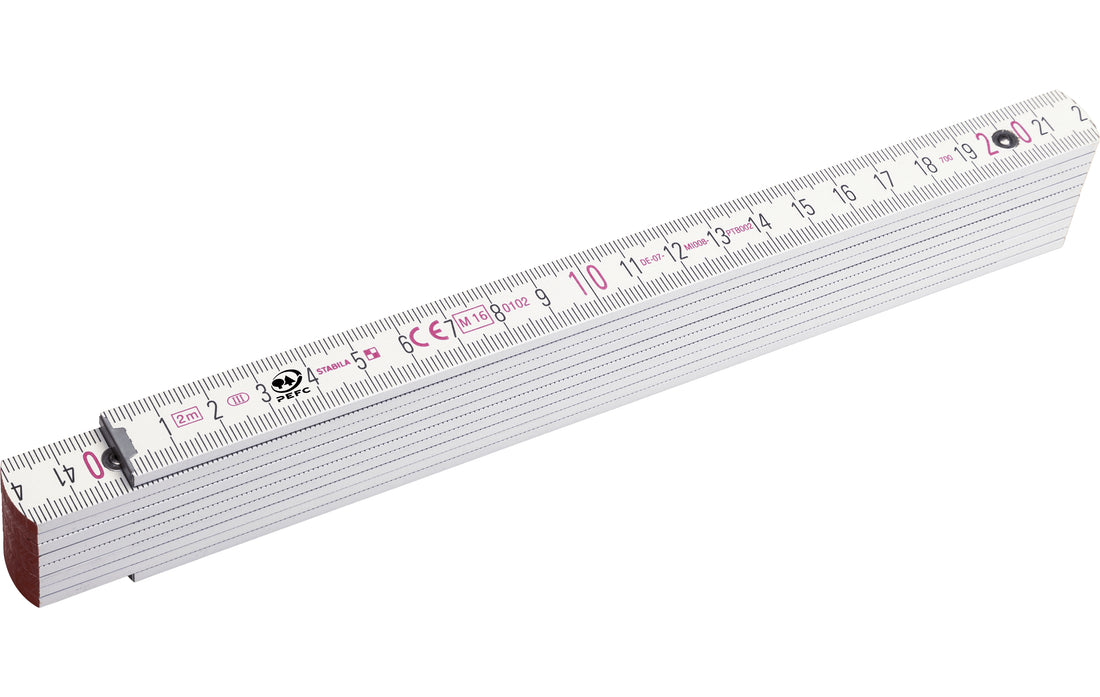 Stabila Houten Vouwmeter - Serie 700 - Bedrukt